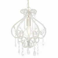 Plafondlamp Met Kralen Rond E14