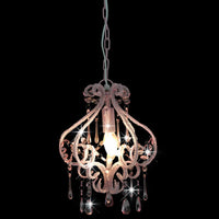Plafondlamp Met Kralen Rond E14
