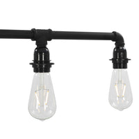 Plafondlamp 5Xe27 Zwart