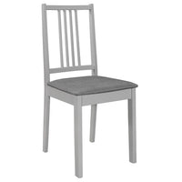 Eetkamerstoelen Met Kussens Massief Hout
