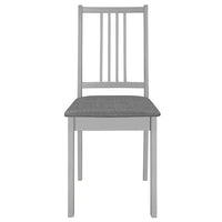 Eetkamerstoelen Met Kussens Massief Hout