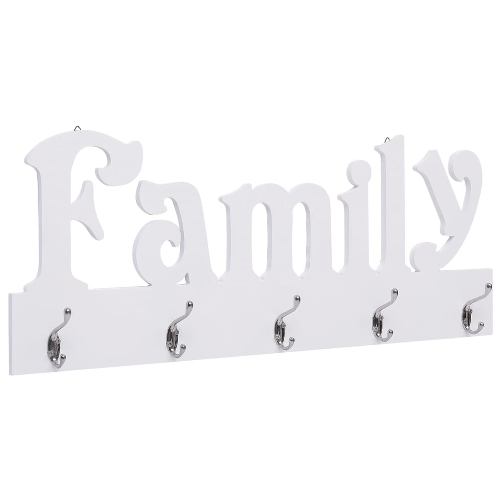 Wandkapstok Welcome 74X29,5 Cm Wit