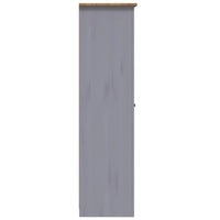Kledingkast Panama Range 118X50X171,5 Cm Grenenhout Grijs