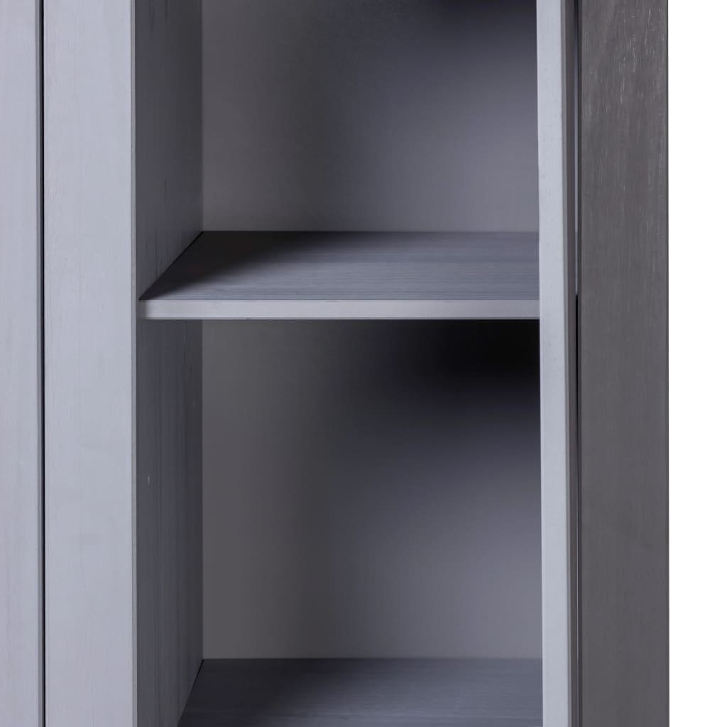Kledingkast Panama Range 118X50X171,5 Cm Grenenhout Grijs