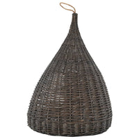 Kattenhuis Met Kussen Tipi 40X60 Cm Natuurlijk Wilgen