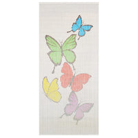 Insectengordijn Bamboe Print