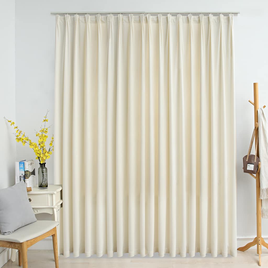Gordijn Verduisterend Met Haken 290X245 Cm Fluweel