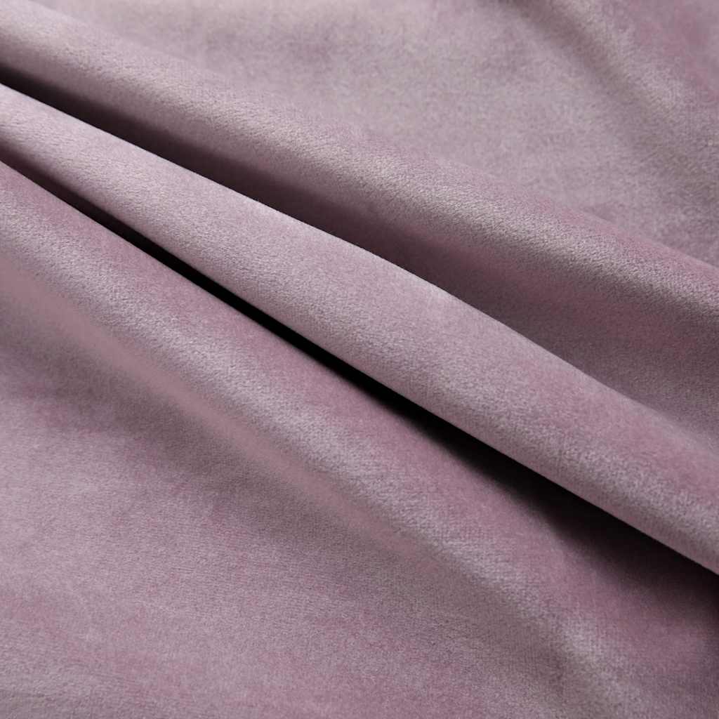 Gordijnen Verduisterend Met Ringen Fluweel Roze