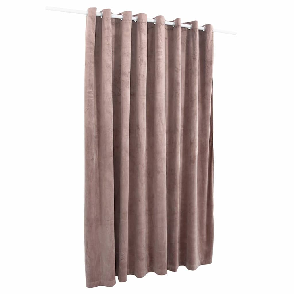 Gordijn Verduisterend Met Ringen 290X245 Cm Fluweel