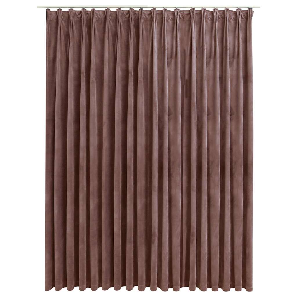 Gordijn Verduisterend Met Haken 290X245 Cm Fluweel