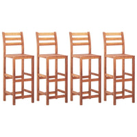 Barstoelen Massief Acaciahout