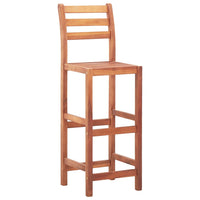 Barstoelen Massief Acaciahout