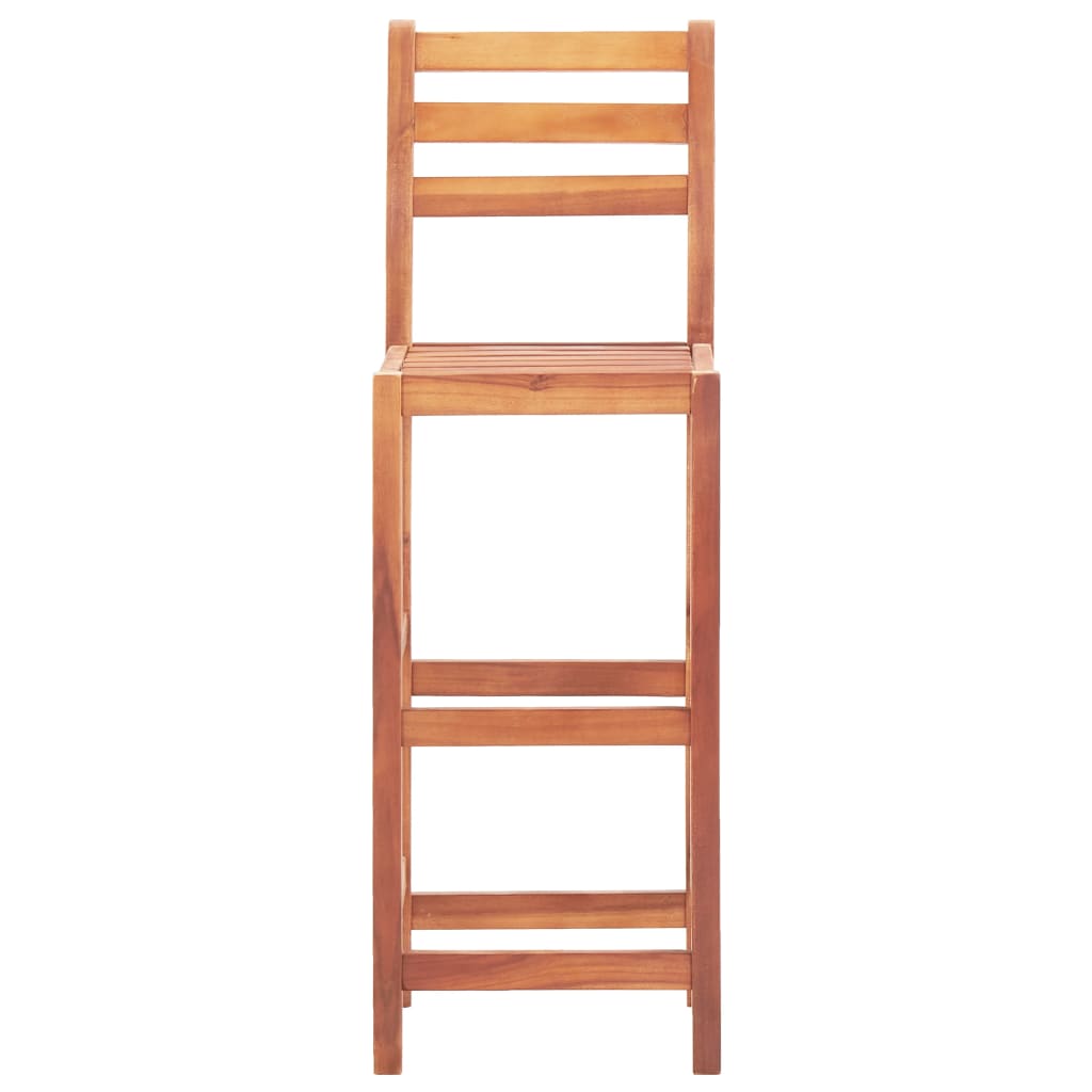 Barstoelen Massief Acaciahout