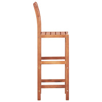 Barstoelen Massief Acaciahout