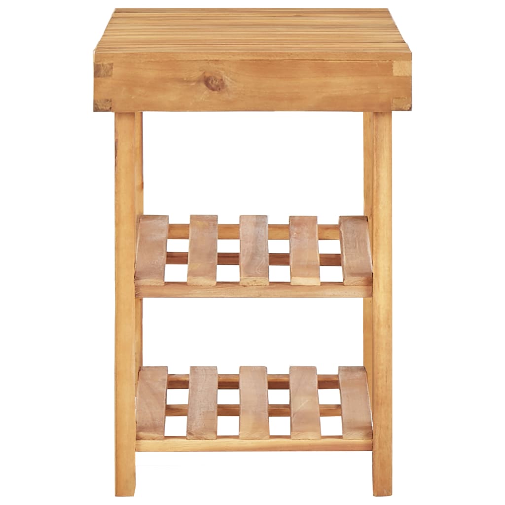 Schoenenrek 70X32X Massief Acaciahout