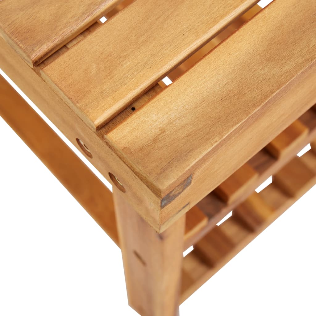 Schoenenrek 70X32X Massief Acaciahout