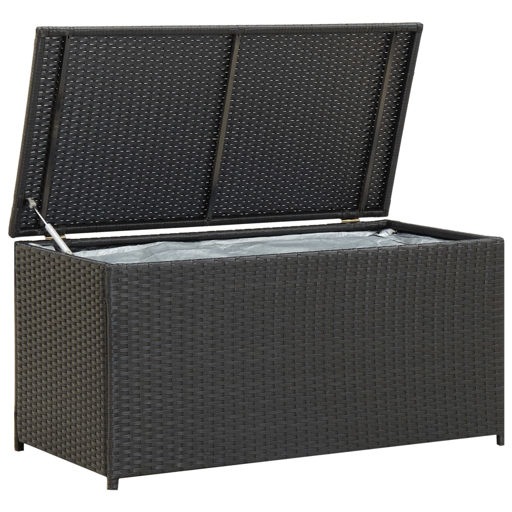 Tuinbox Met Wielen 469 L Poly Rattan