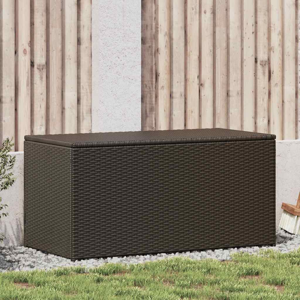 Tuinbox Met Wielen 469 L Poly Rattan
