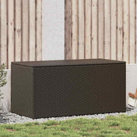 Tuinbox Met Wielen 469 L Poly Rattan