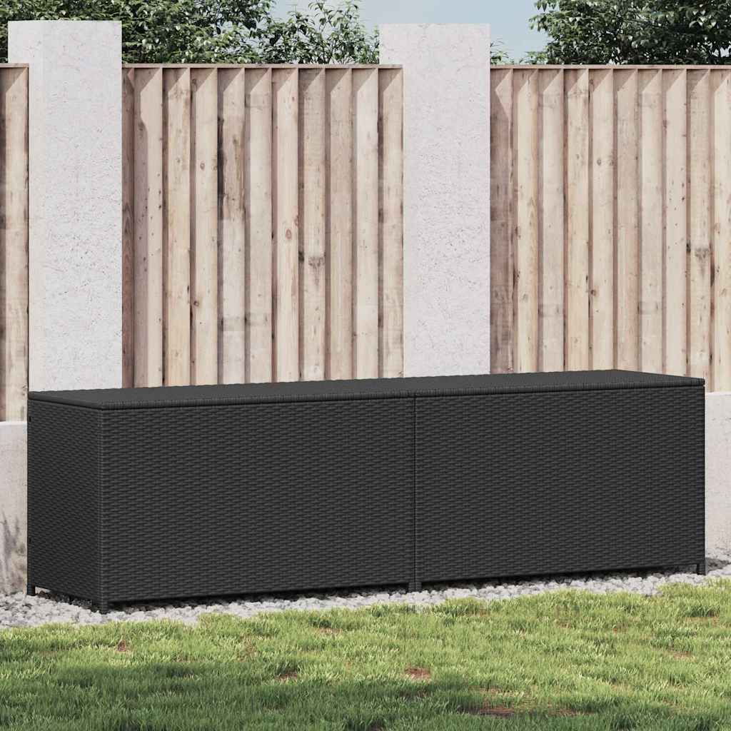 Tuinbox Met Wielen 469 L Poly Rattan