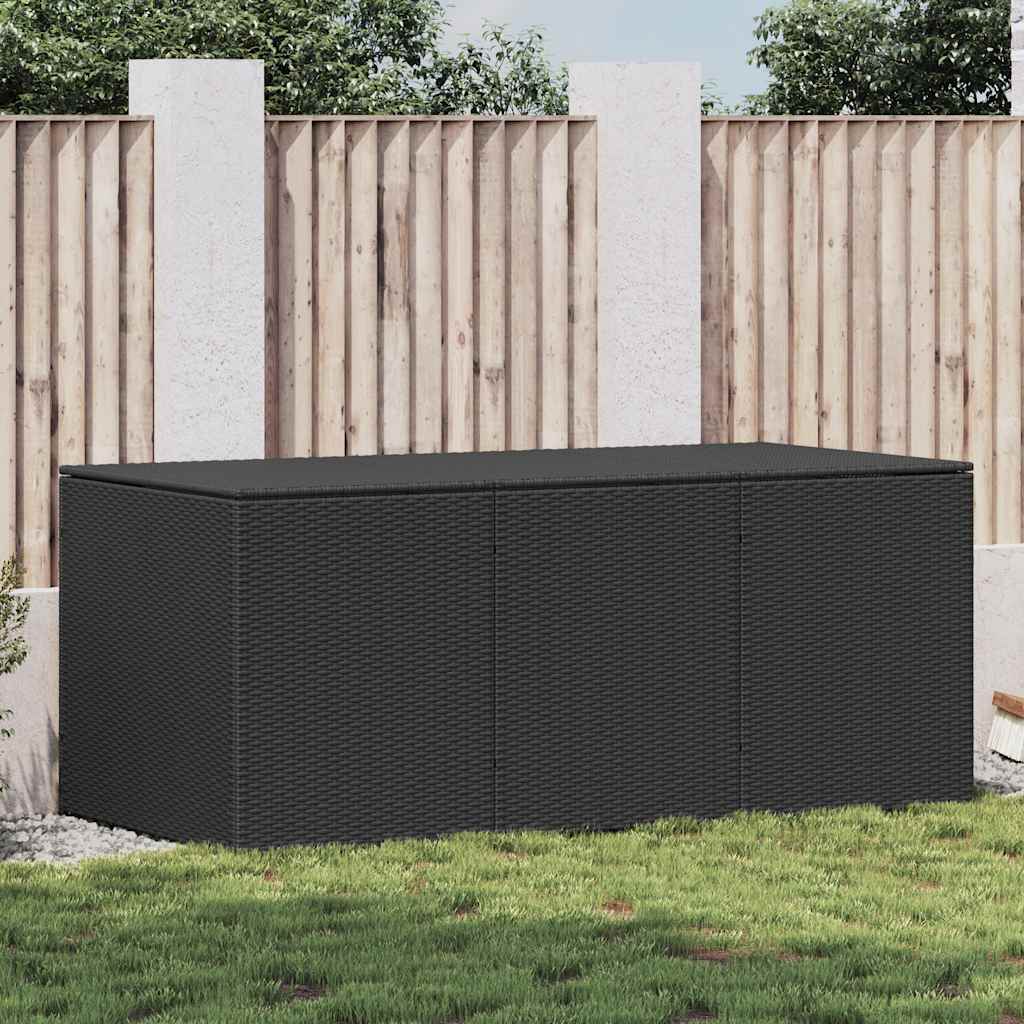 Tuinbox Met Wielen 469 L Poly Rattan