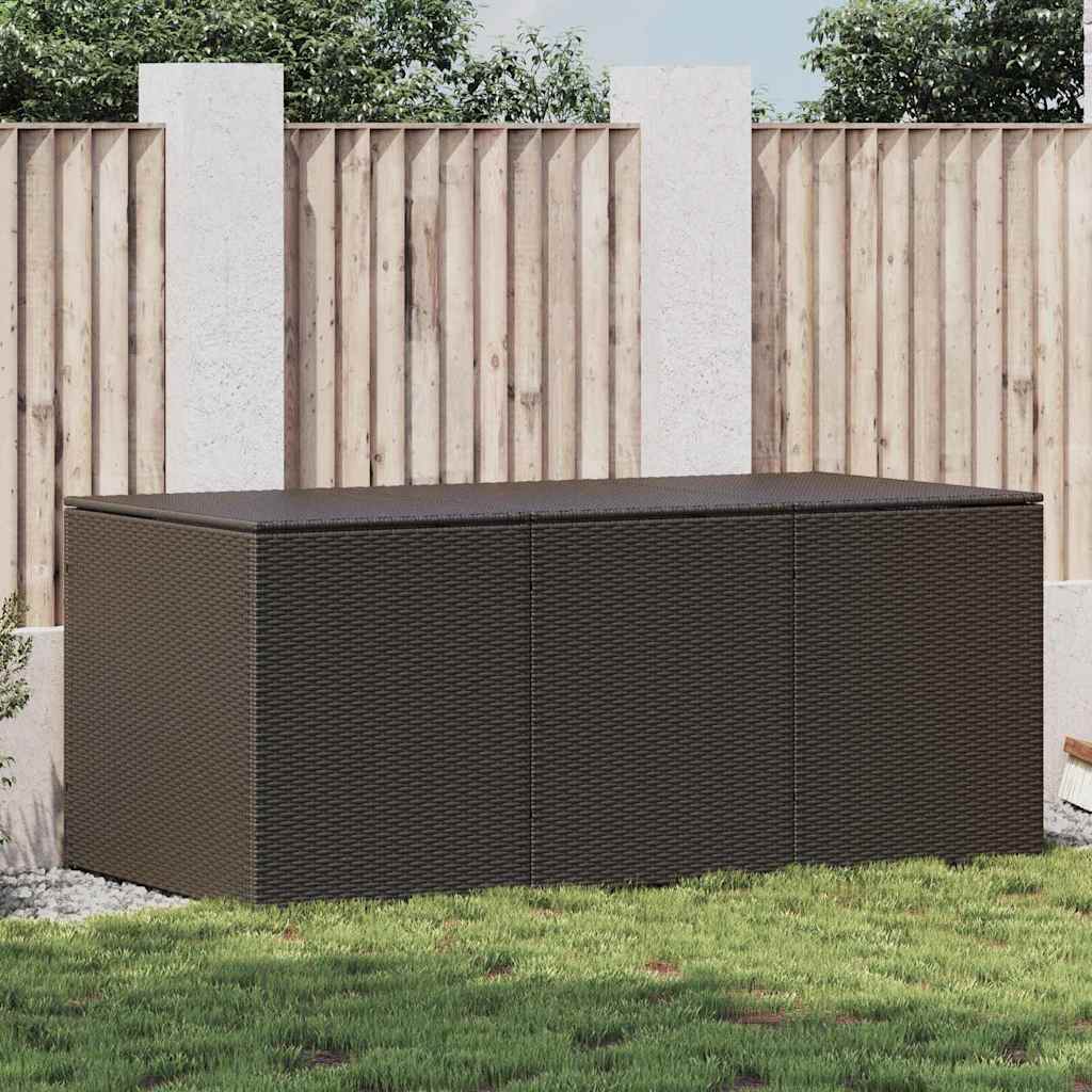Tuinbox Met Wielen 469 L Poly Rattan