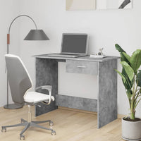Bureau 100X50X76 Cm Bewerkt Hout Kleurig