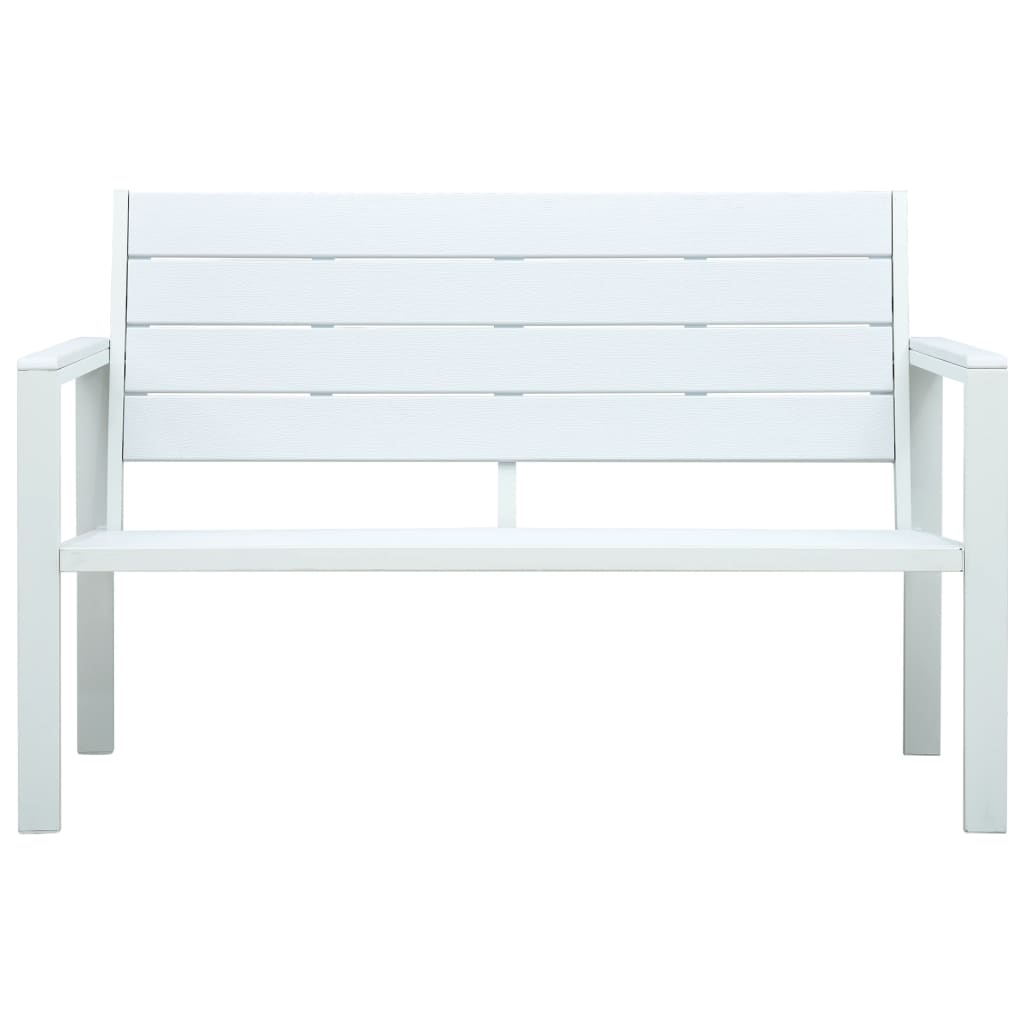Tuinbank Hout-Look 120 Cm Hdpe