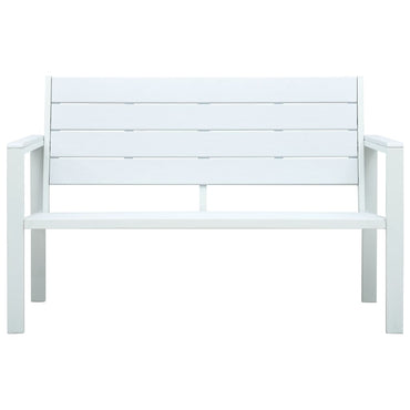 Tuinbank Hout-Look 120 Cm Hdpe