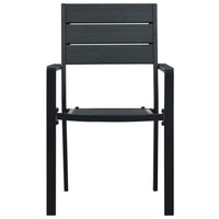 Tuinstoelen Hout-Look Hdpe