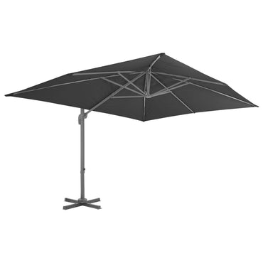 Zwevende Parasol Met Aluminium Paal 4X3 M