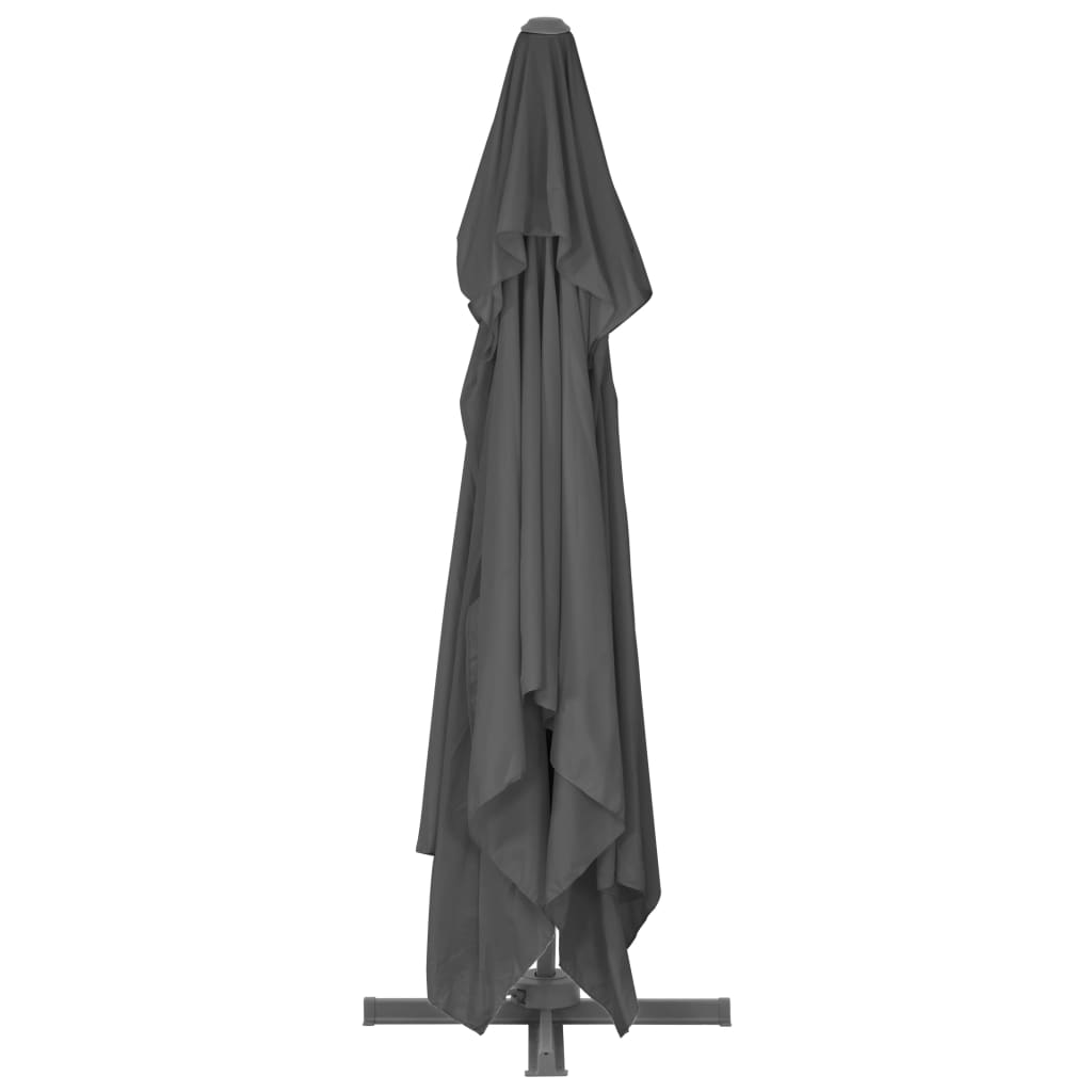 Zwevende Parasol Met Aluminium Paal 4X3 M
