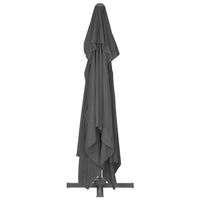 Zwevende Parasol Met Aluminium Paal 4X3 M