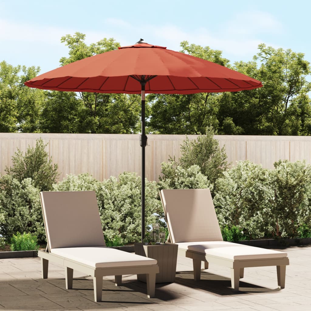 Parasol Met Aluminium Paal 270 Cm