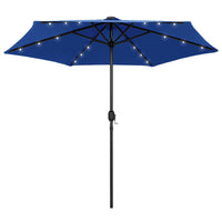 Parasol Met Led-Verlichting En Aluminium Paal 270 Cm