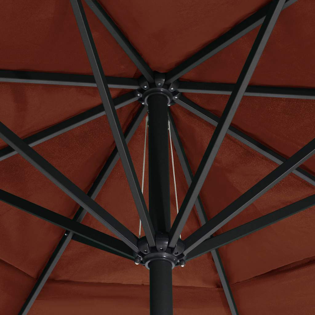 Parasol Met Aluminium Paal Kleurig