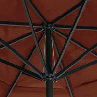 Parasol Met Aluminium Paal Kleurig