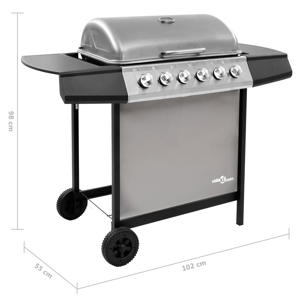 Gasbarbecue Met Kleurig