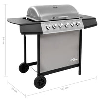 Gasbarbecue Met Kleurig