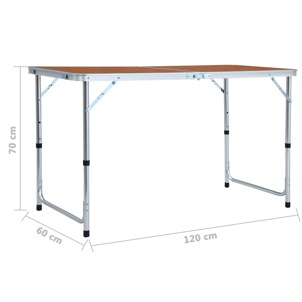 Campingtafel Inklapbaar Aluminium