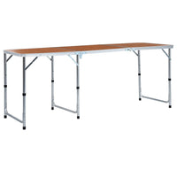 Campingtafel Inklapbaar Aluminium