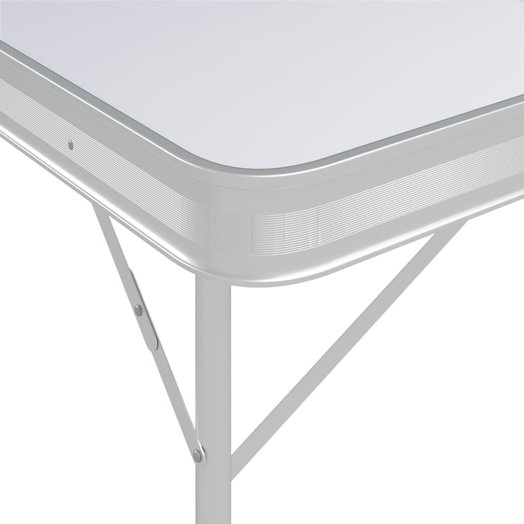 Campingtafel Inklapbaar Met 2 Banken Aluminium