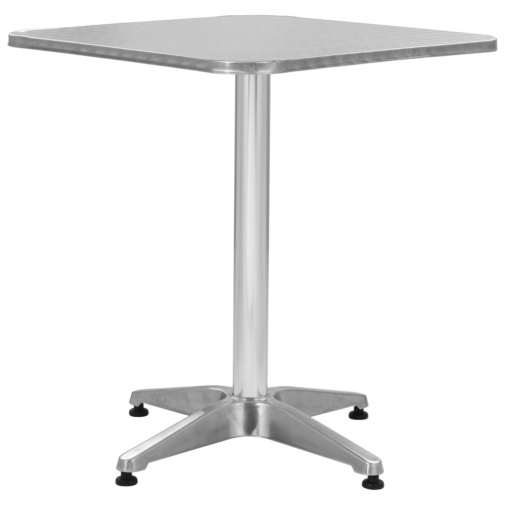 Tuintafel Aluminium Zilverkleurig