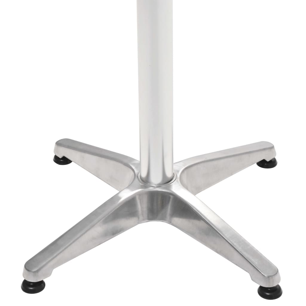 Tuintafel Aluminium Zilverkleurig