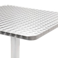 Tuintafel Aluminium Zilverkleurig