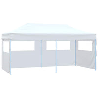 Partytent Met 4 Zijwanden Inklapbaar 3X6 M Staal