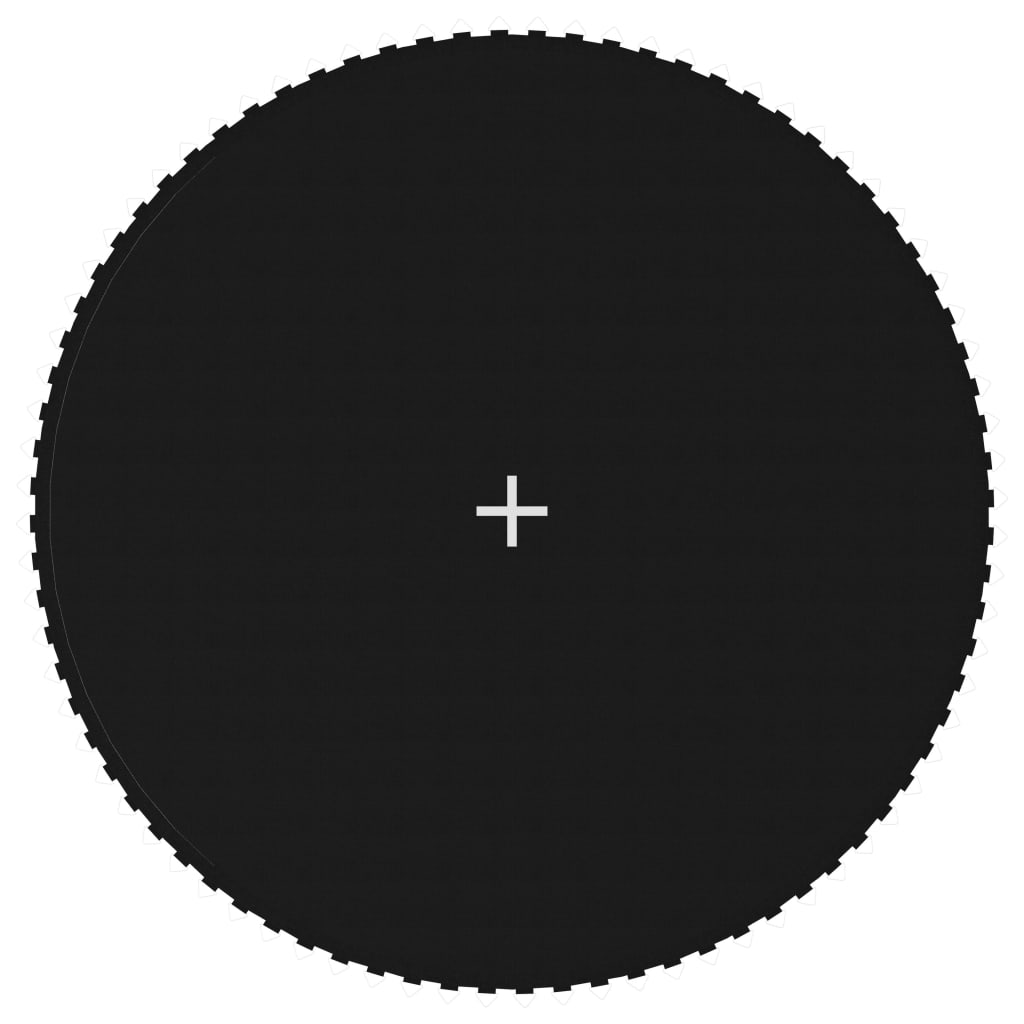 Springmat Voor 15 Feet/4,57 M Ronde Trampoline Stof Zwart