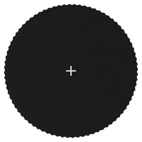 Springmat Voor 15 Feet/4,57 M Ronde Trampoline Stof Zwart