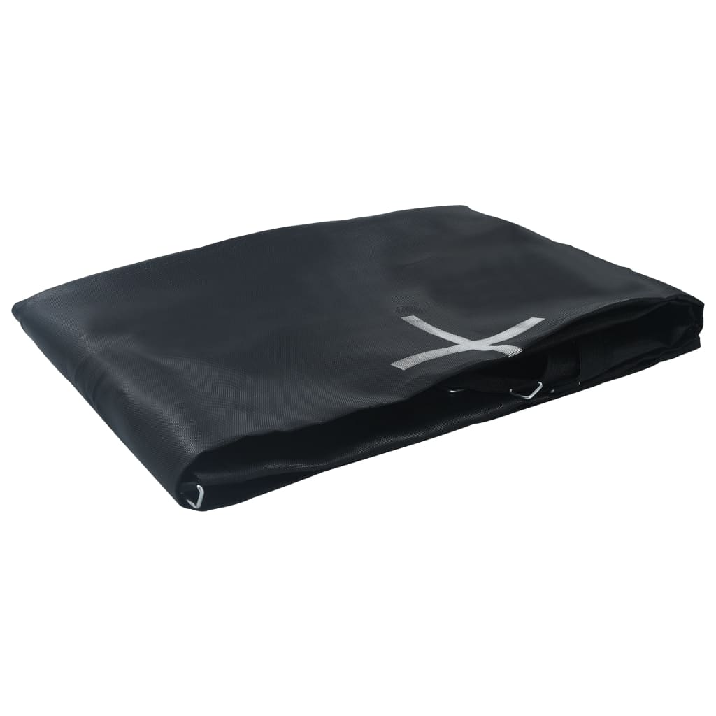 Springmat Voor 15 Feet/4,57 M Ronde Trampoline Stof Zwart