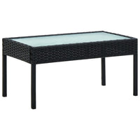 Loungeset Met Kussens Poly Rattan